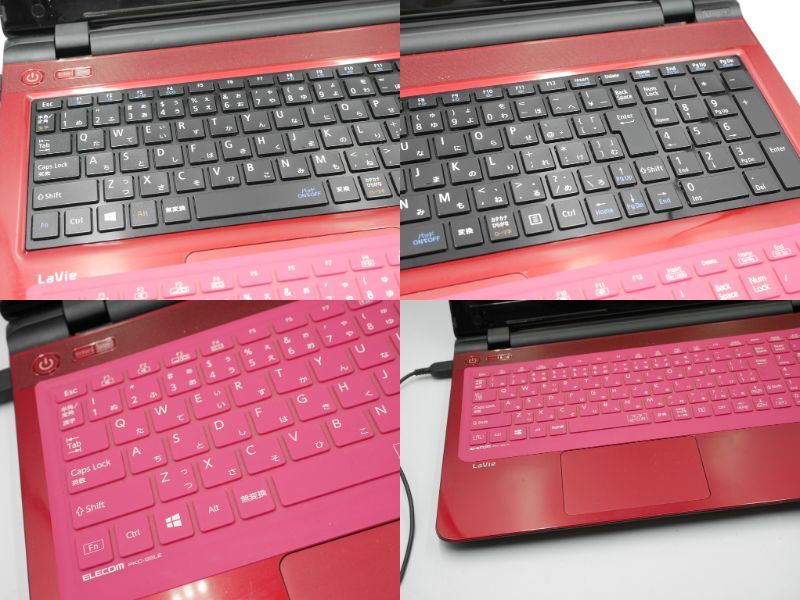 ジャンク品●NEC Lavie ノートパソコン SSD換装？ PC-LS150TSR●部品取りに！_画像3