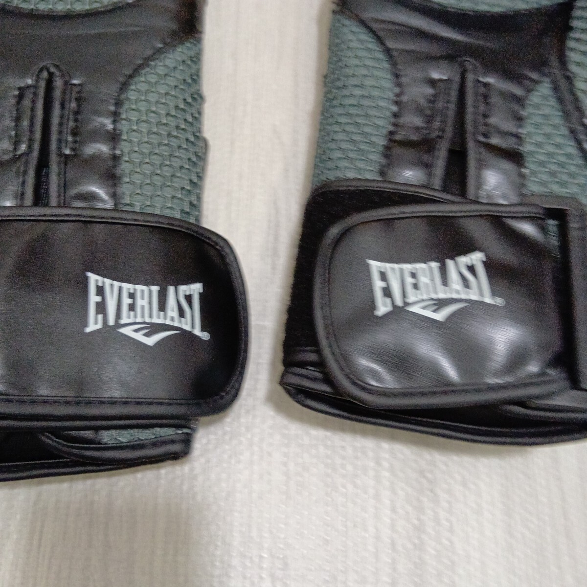 EVERLAST PRIME ボクシンググローブ 黒/グレー 16oz Boxing エバーラストモデル_画像4