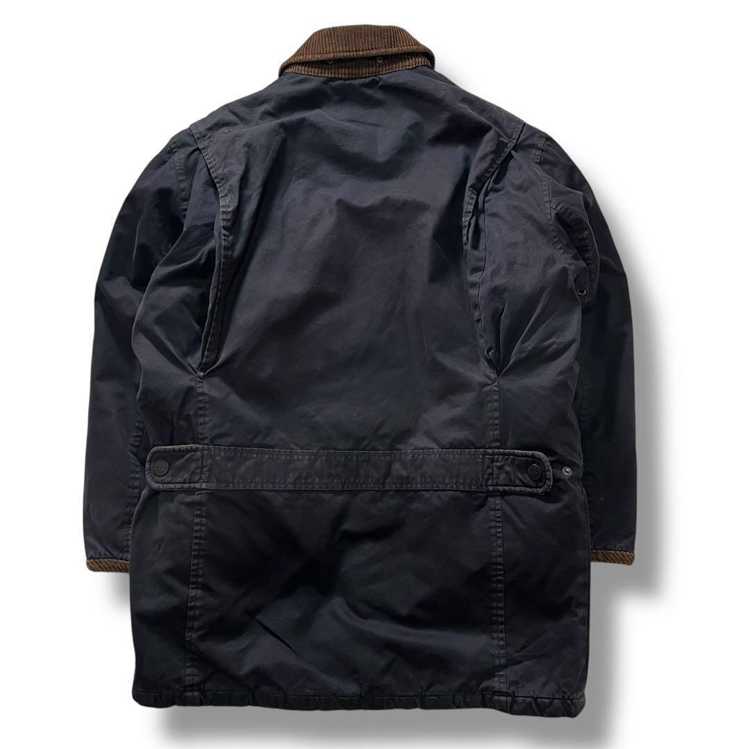 Banana Republic コーデュロイ襟 中綿ジャケット 濃紺 XS_画像2