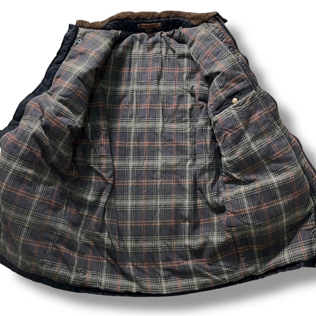 Banana Republic コーデュロイ襟 中綿ジャケット 濃紺 XS_画像3