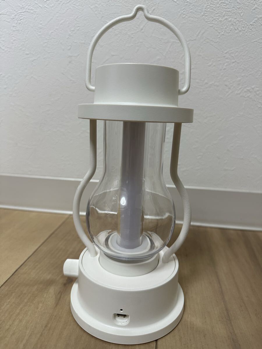 【美品】【送料無料】BALMUDA バルミューダ The Lantern LO2A-WH ホワイト LEDランタン_画像5