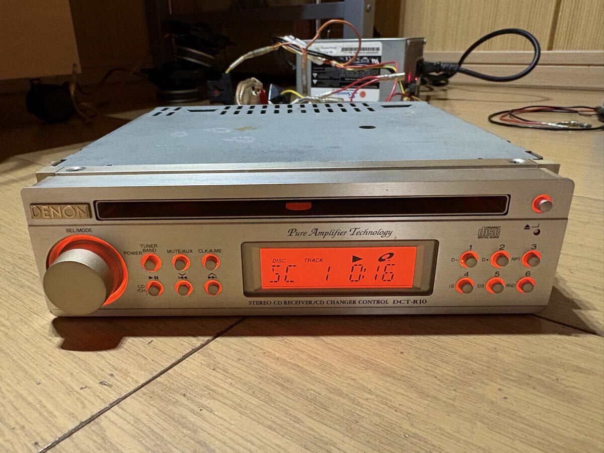 DENON デノン DCT-R10 クロック交換ＯＨ チューニング済み 保証付 _画像2
