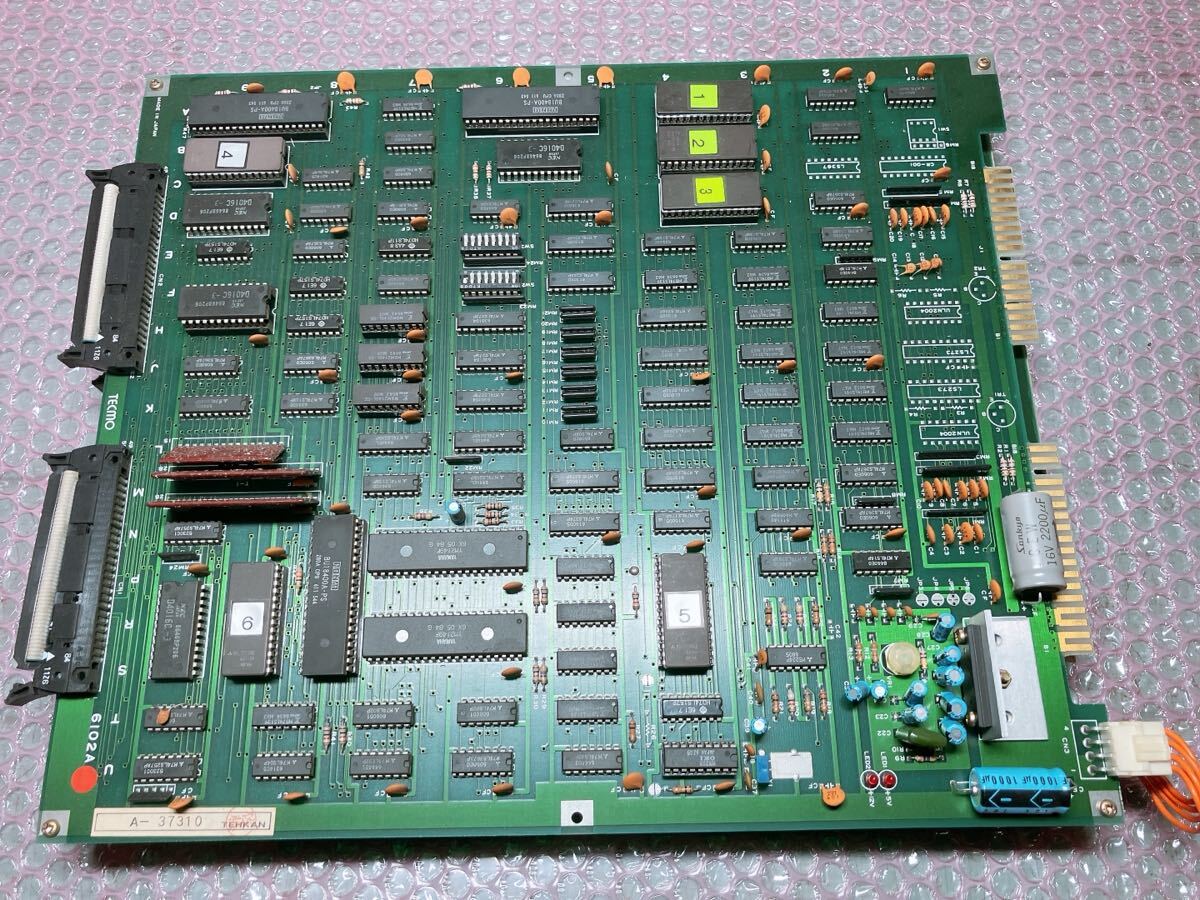 TECMO ティードオフ　アーケード　ゲーム　気は　テクモ_画像5