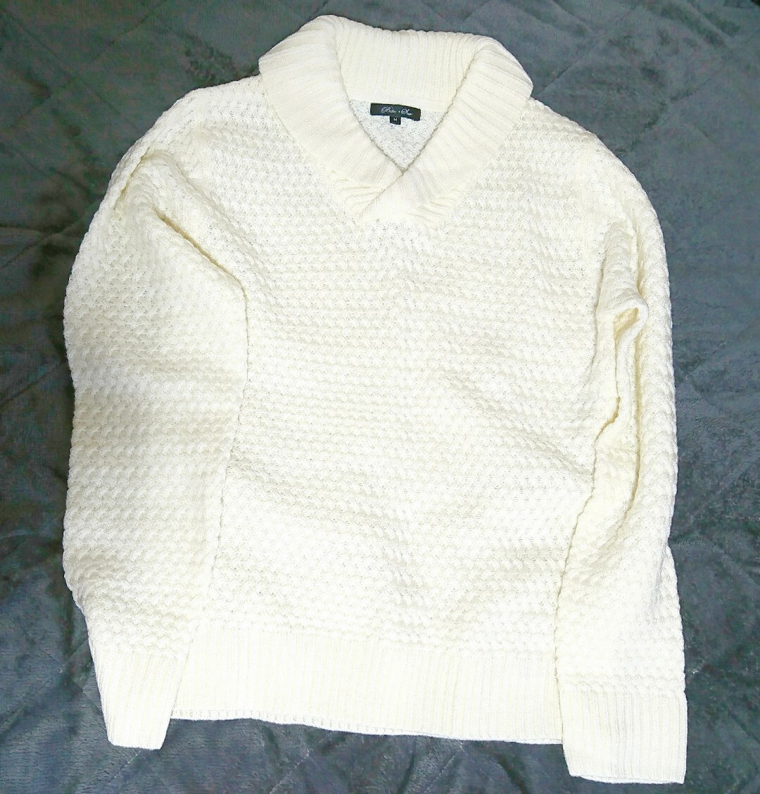 メンズ ファッション 9点 まとめ 夏 冬 服 半袖 長袖 パンツ ユニセックス ハーフ カーディガン カジュアル Tシャツ コート ニット など_画像10