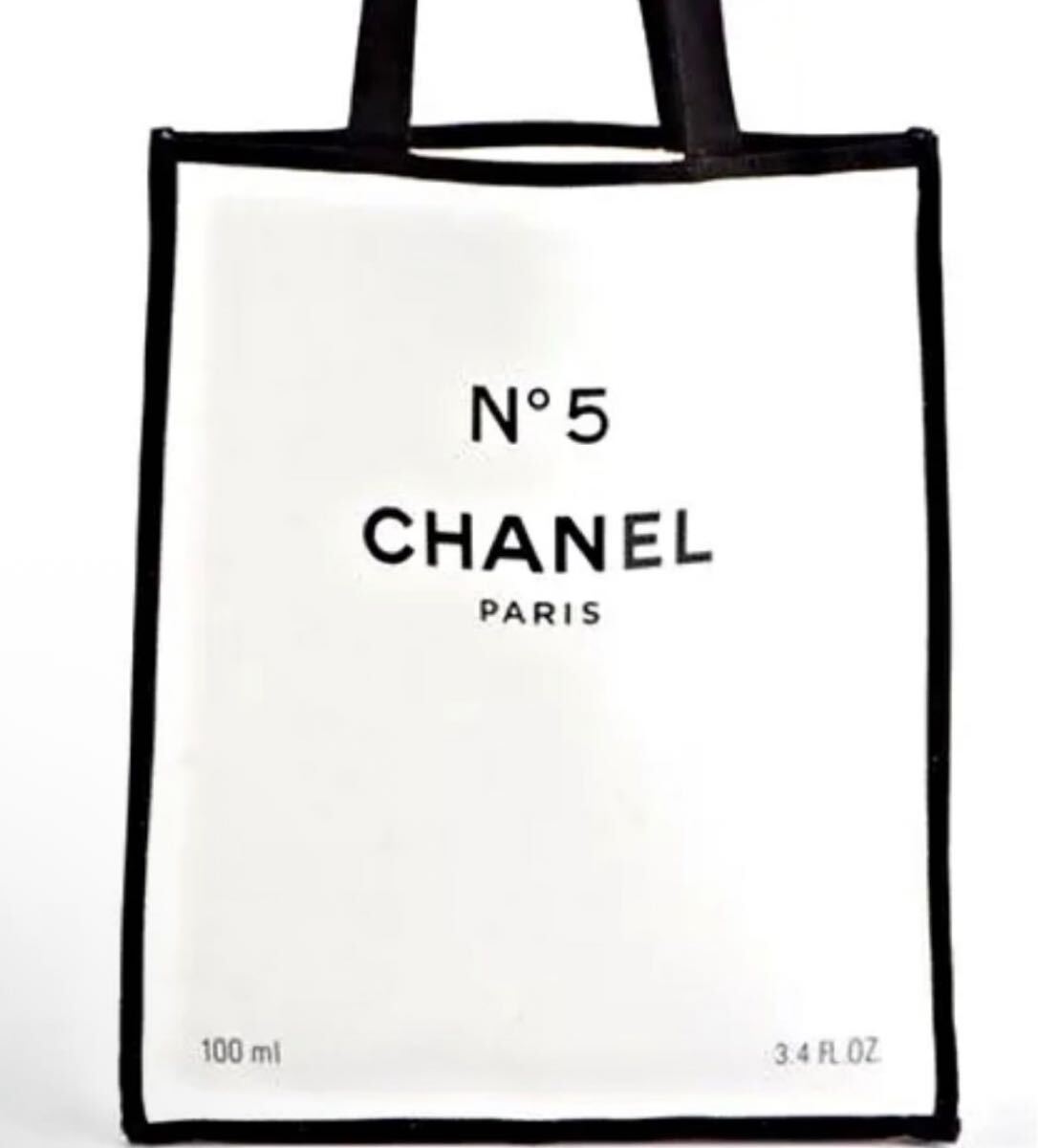 新品 未使用CHANELシャネル、トートバッグ ノベルティー 香水瓶デザイン縦長ショルダーバッグCHANEL「N°5」100周年記念限定!非売品_画像4
