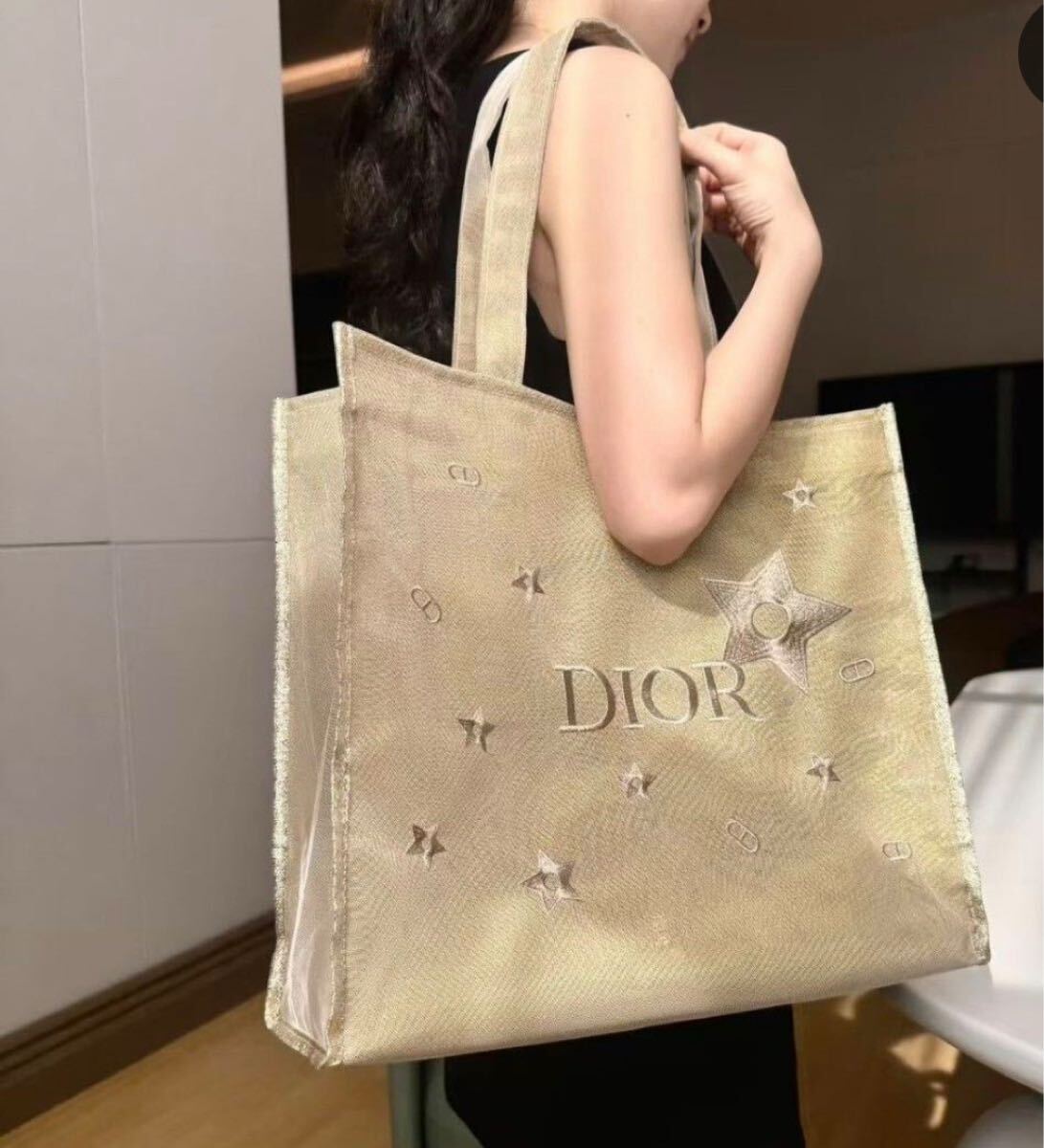  Малайзия ограничение! стандартный Novelty Dior Beaute tote bag не продается подарок большая сумка me spur сумка sho King море пляж вышивка звезда 