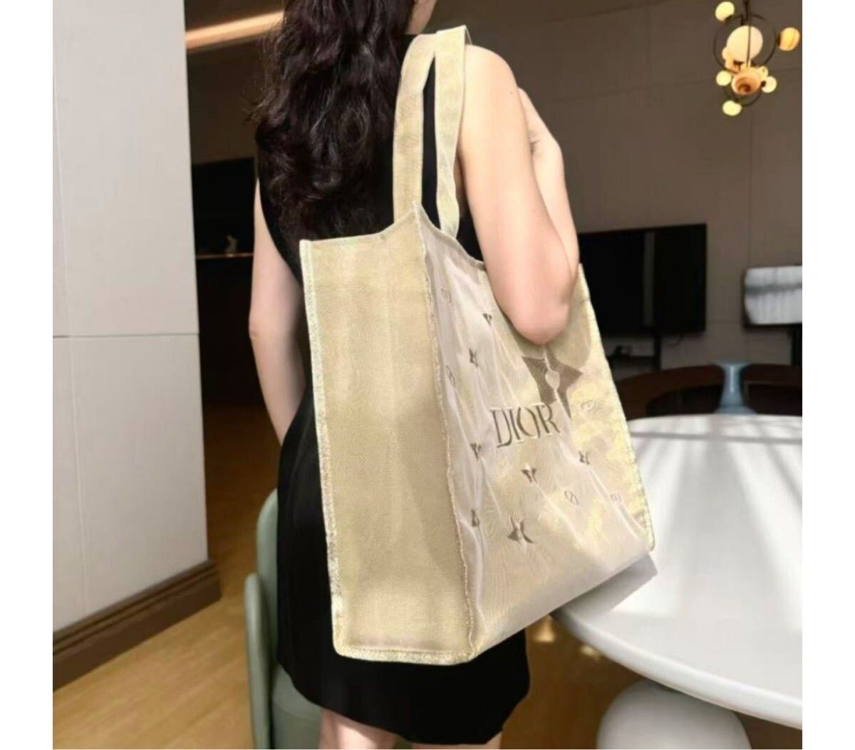  Малайзия ограничение! стандартный Novelty Dior Beaute tote bag не продается подарок большая сумка me spur сумка sho King море пляж вышивка звезда 