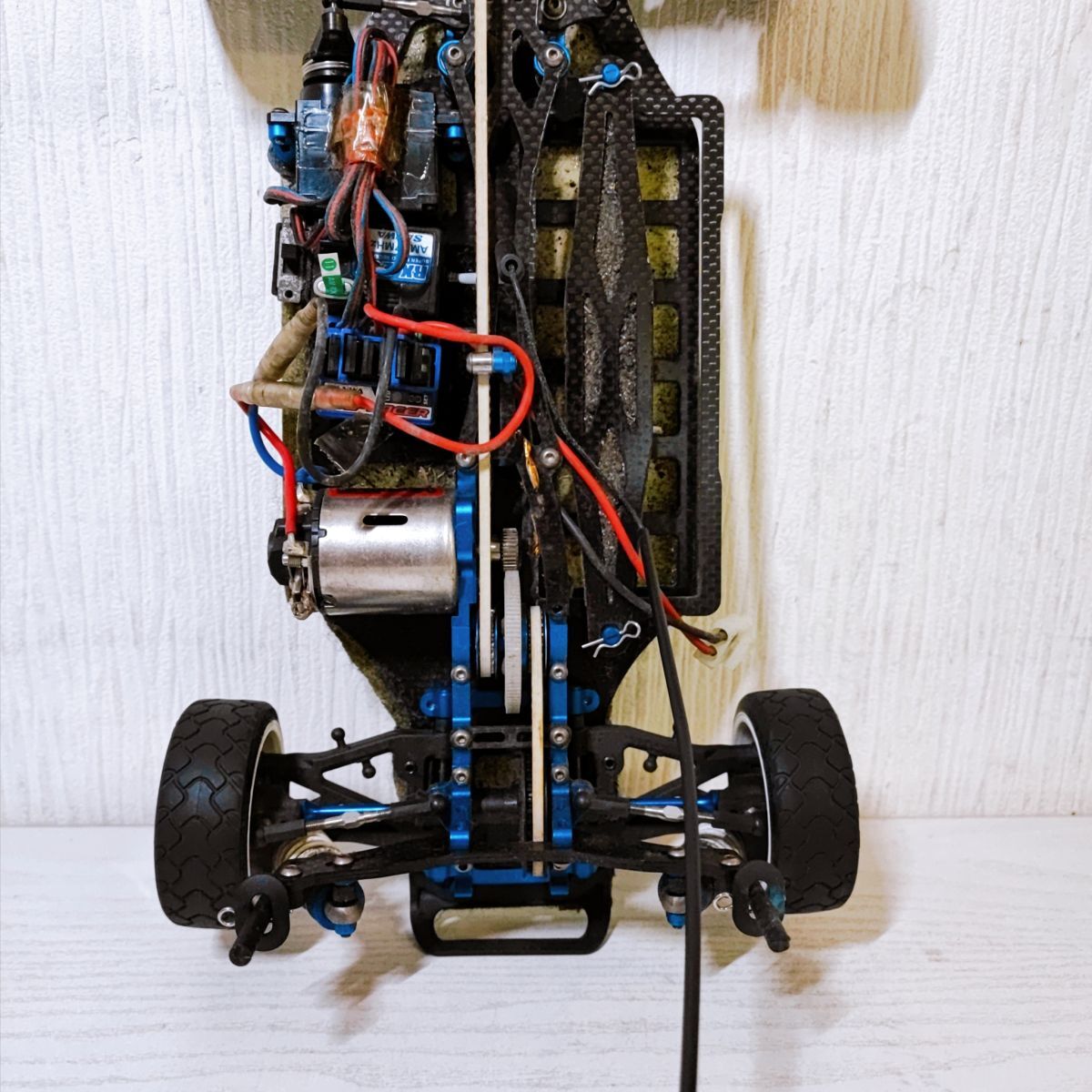 缶151【100】1円～ ヨコモ 1/10 電動RC ラジコン シャーシ ボディ ジャンク_画像3