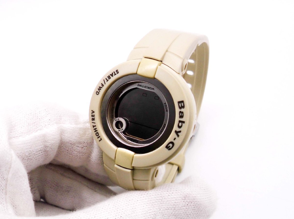 □【不動品】CASIO カシオ Baby-G ベビーG BG-1206レディース 腕時計□/F_画像3