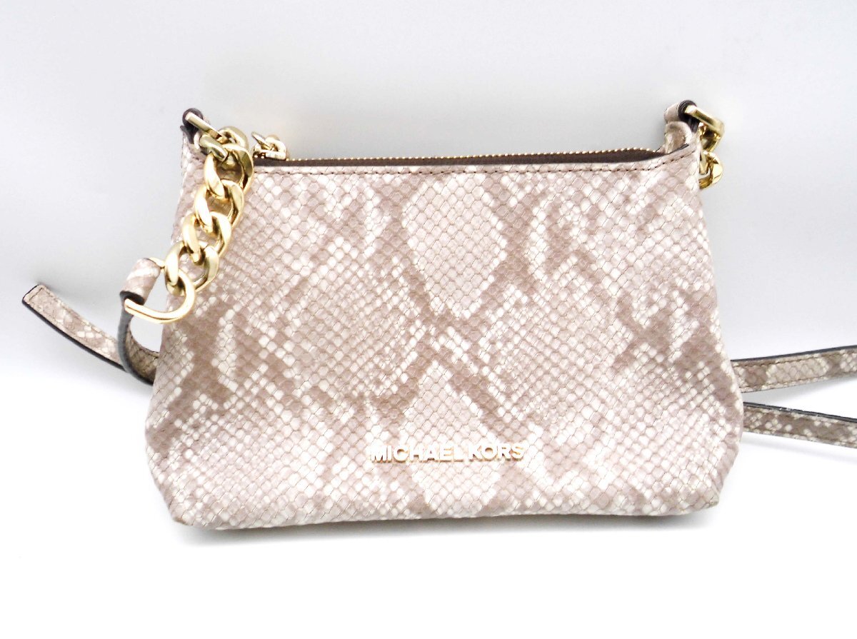 □アパレル レディース バッグ マイケルコース #FR2 ショルダーバッグ チェーンバッグ 3点□/F_画像3