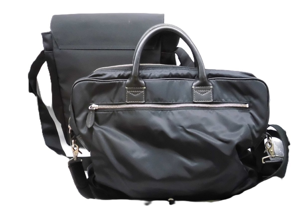 □アパレル メンズ 紳士 バッグ Paul Smith ポールスミス ショルダーバッグ ビジネスバッグ 2点□/F_画像2