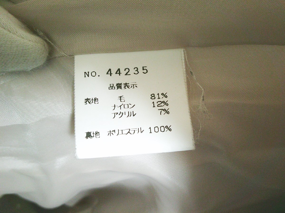 ★CECIL McBEE セシルマクビー ハーフコート 着丈約80cm レディース アイボリー系★/Ｈ_画像8