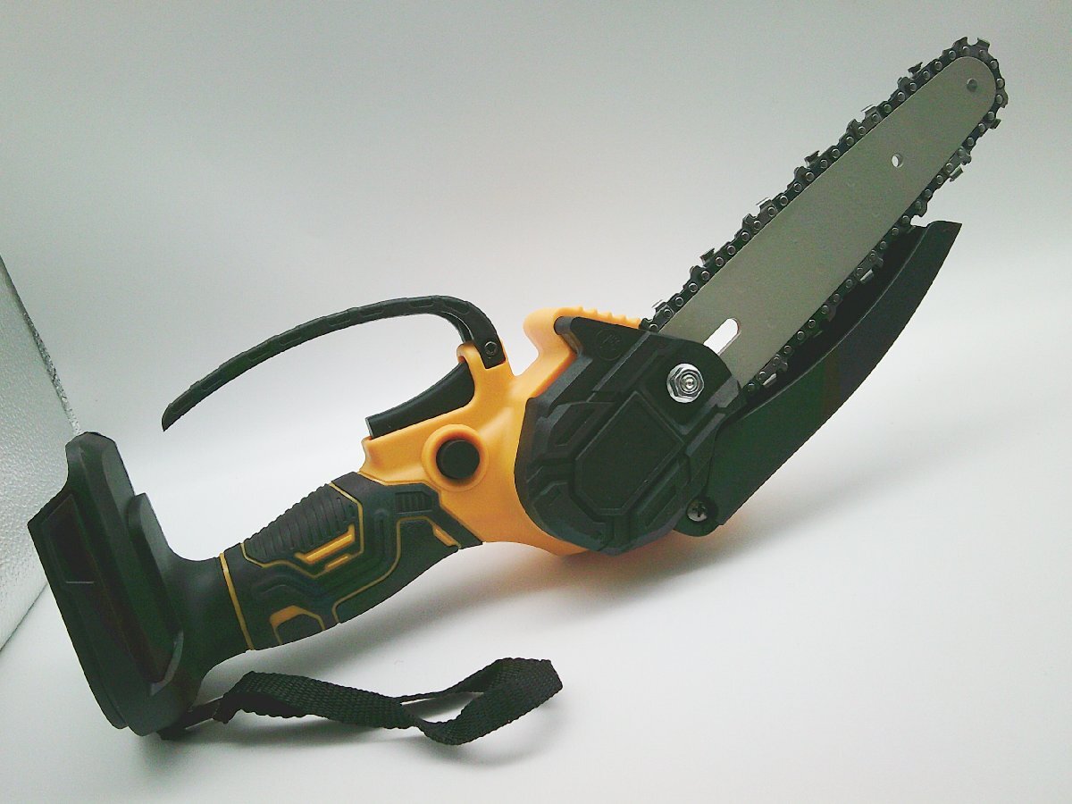 □VORAGA 電動チェーンソー ハンディ チェーンソー 片手 バッテリー式 電動工具 園芸 ガーデニング□/F_画像3