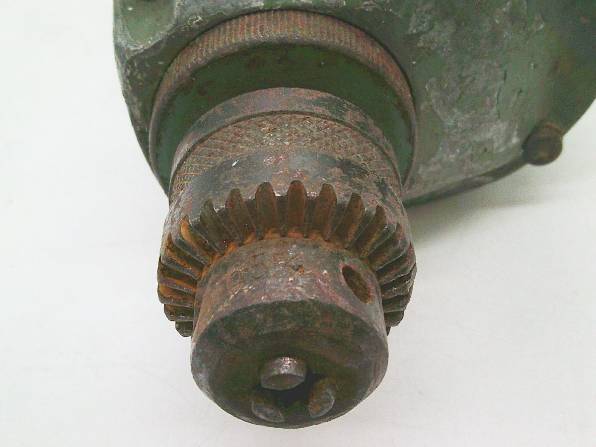 ★松下電工 NATIONAL 6.5mm 強力 電気ドリル PG lll2 穴あけ 電動工具 難あり★/H_画像4