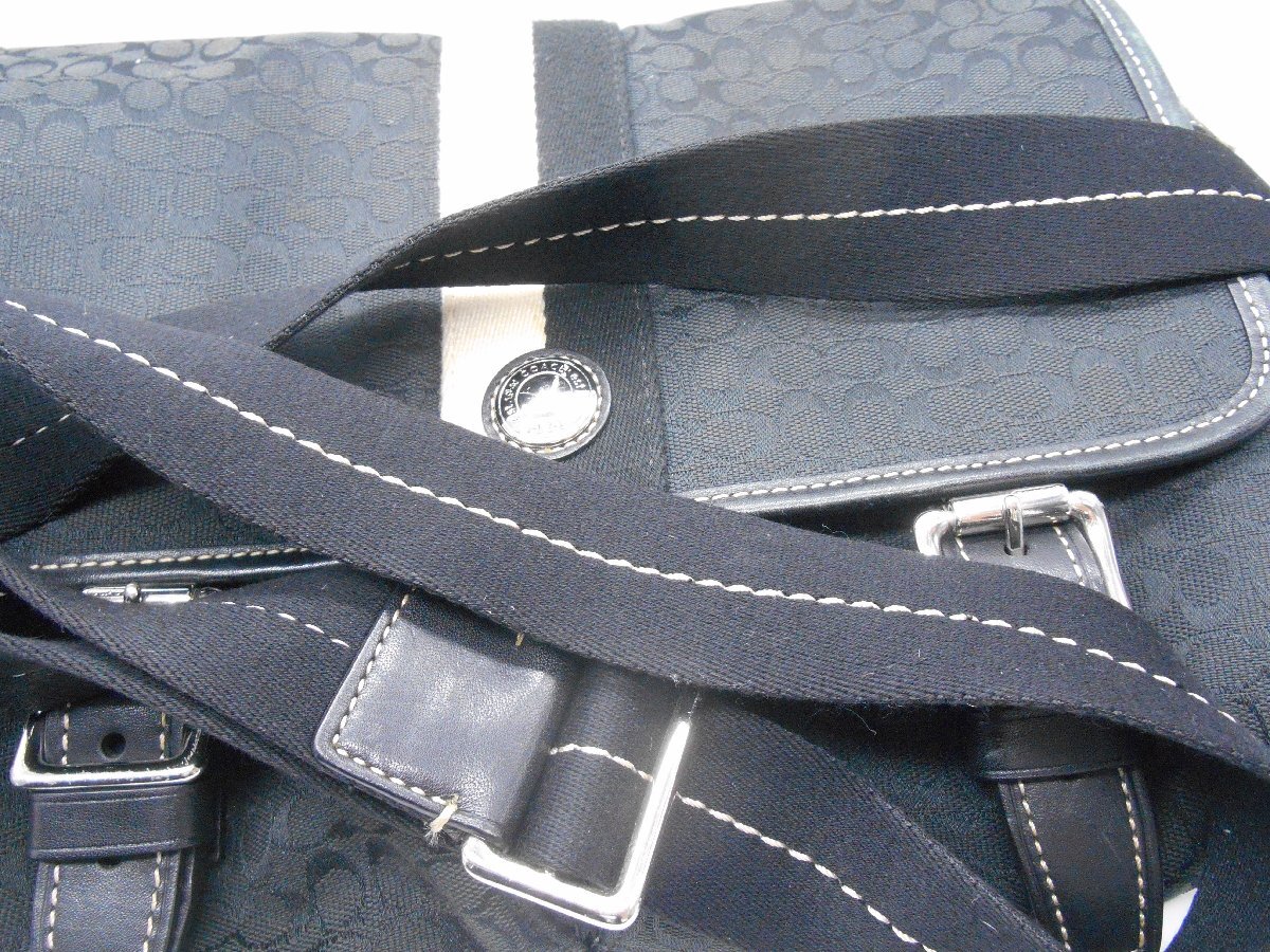 ◇COACH コーチ ショルダーバッグ メッセンジャー シグネチャー F70183◇/M_画像7