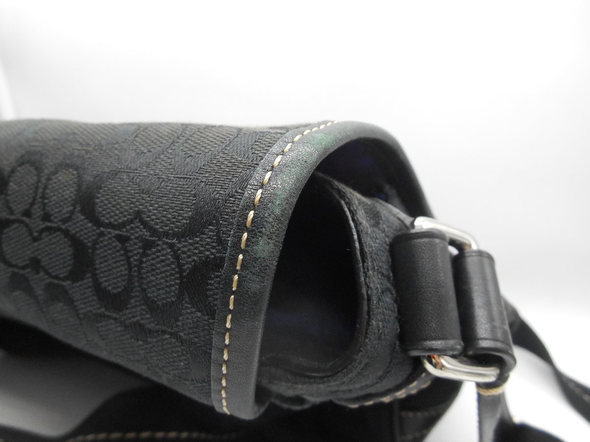 ◇COACH コーチ ショルダーバッグ メッセンジャー シグネチャー F70183◇/M_画像5