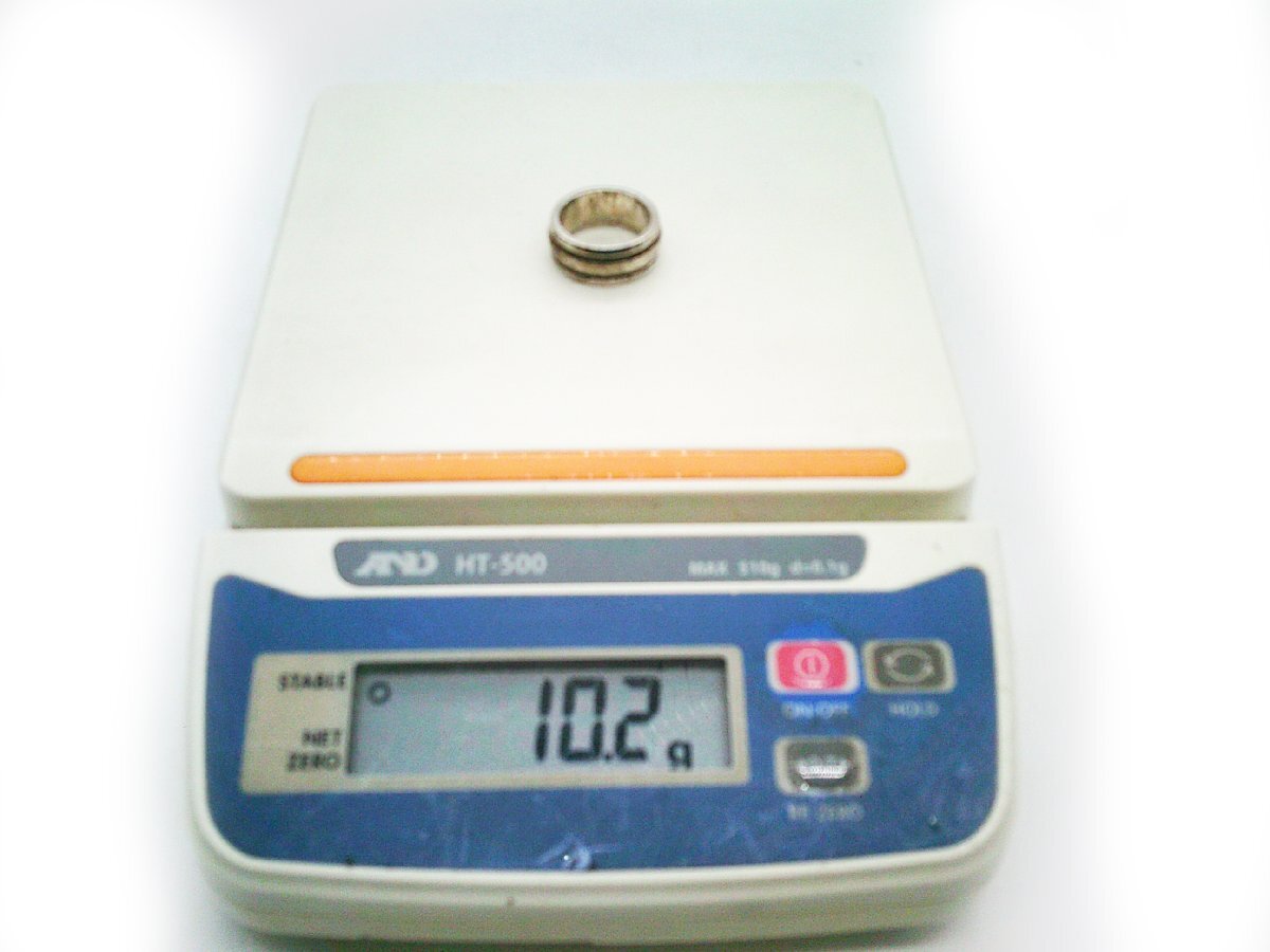 ■Tiffany & Co. ティファニー グルーブドリング SV925 総重量10.2g 15号 指輪 ヴィンテージ■/A_画像5