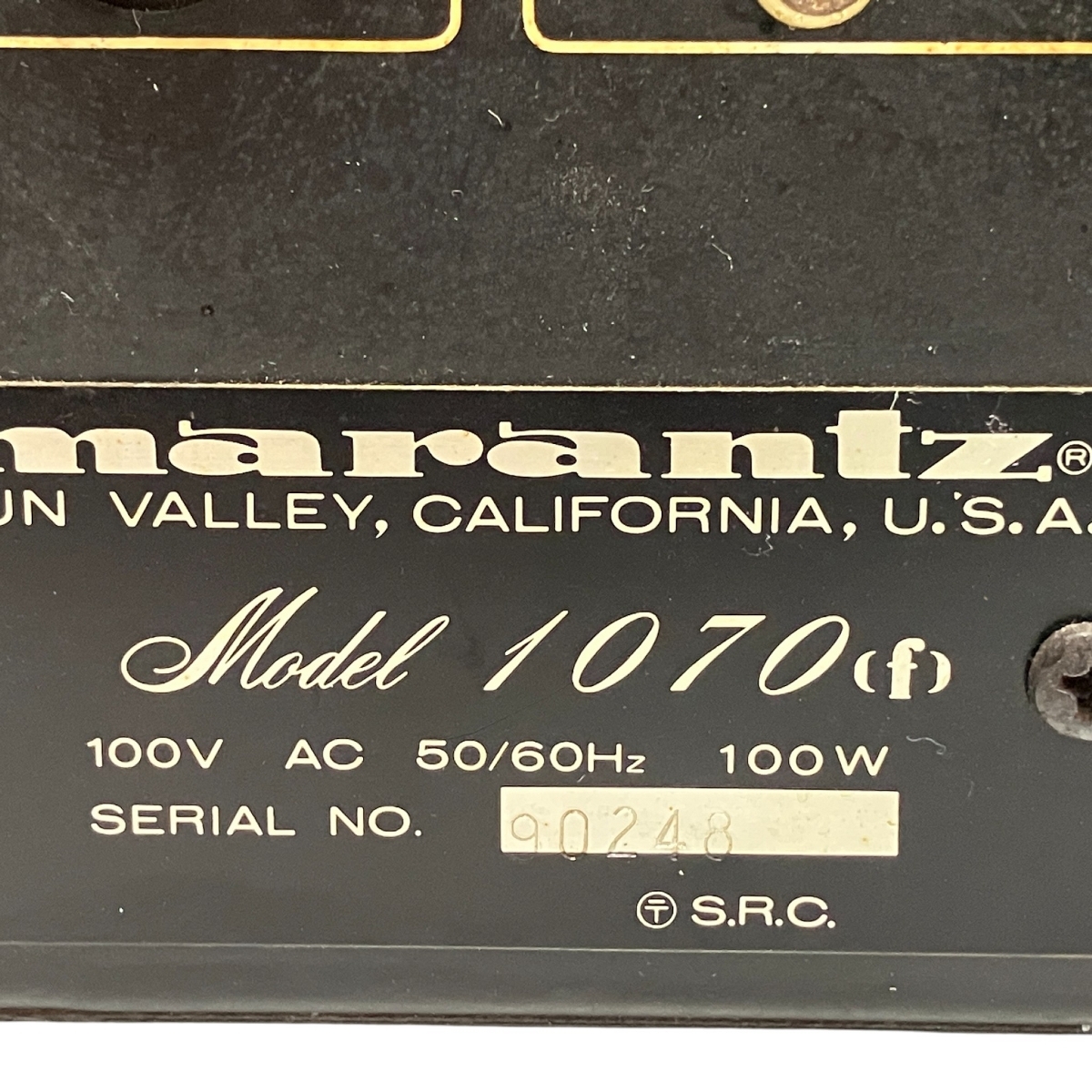 marantz プリメインアンプ Model 1070(F) オーディオ機器 マランツ ジャンク T10540082_画像9