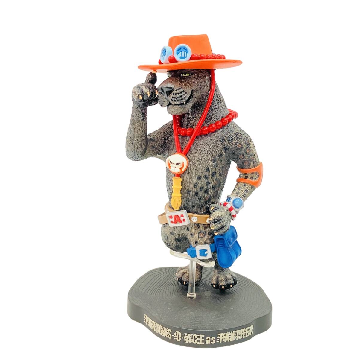 Bandai figuarts ZERO Artist Special Portgas *D* Ace as черный леопард One-piece фигурка б/у C10575027