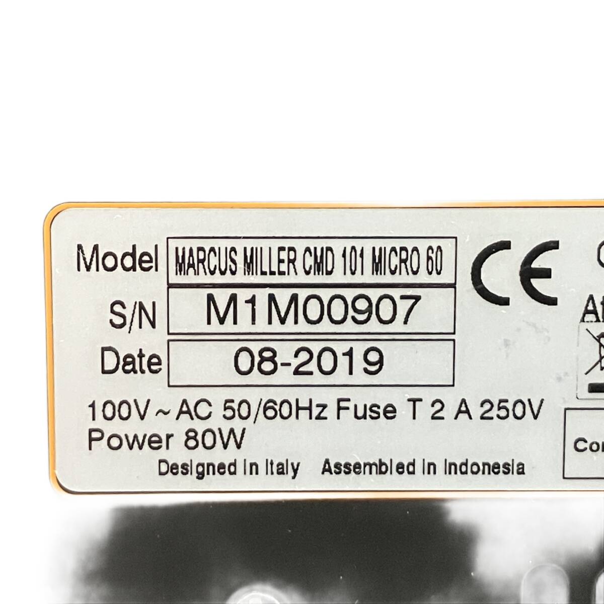 Marcus Miller CMD 101 Micro 60 Markbass ベースアンプ コンボアンプ 中古 S10638080_画像5