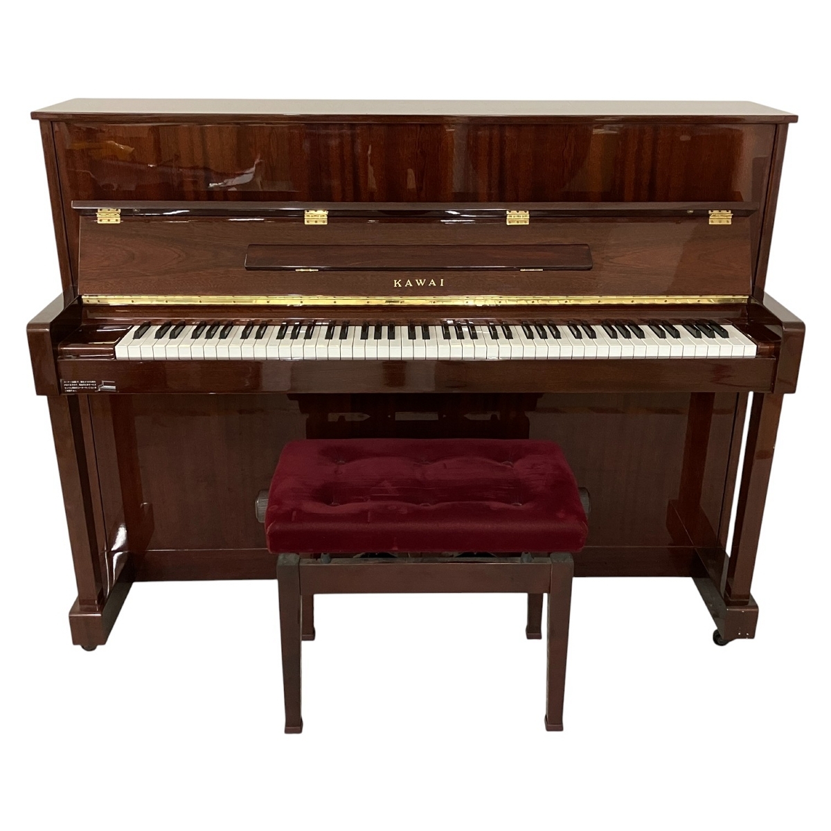 【店頭受取限定】KAWAI CX-5H アップライトピアノ カワイ ピアノ 鍵盤楽器 椅子付き 中古 直 K10528690_画像1