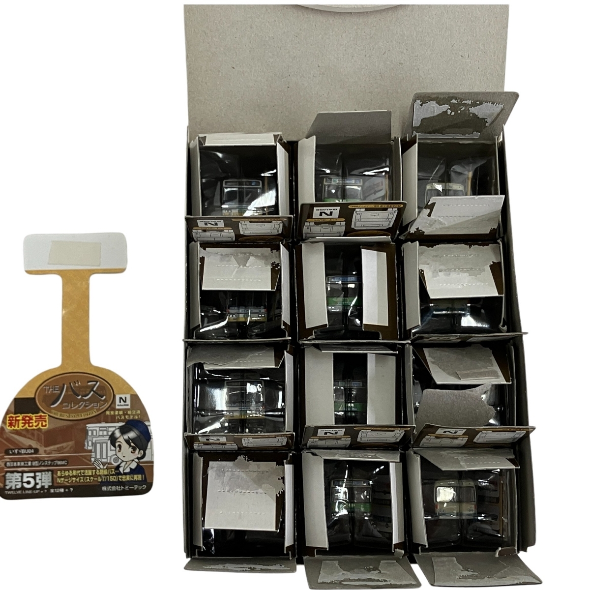 TOMYTEC バスコレクション第5弾 BOX販売 バスコレ トミーテック Nゲージ 未使用 開封済 T10664325_画像2