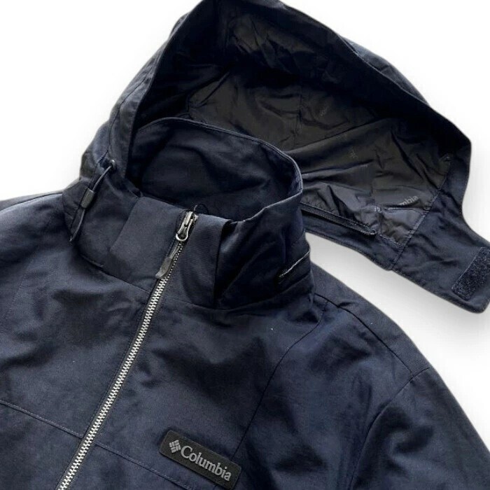 Columbia Sportswear コロンビア 新品 アウトドア 高耐久ナイロン マウンテンパーカー フーディジャケット YMG301 紺 95(M)▲031▼30626h01_画像4