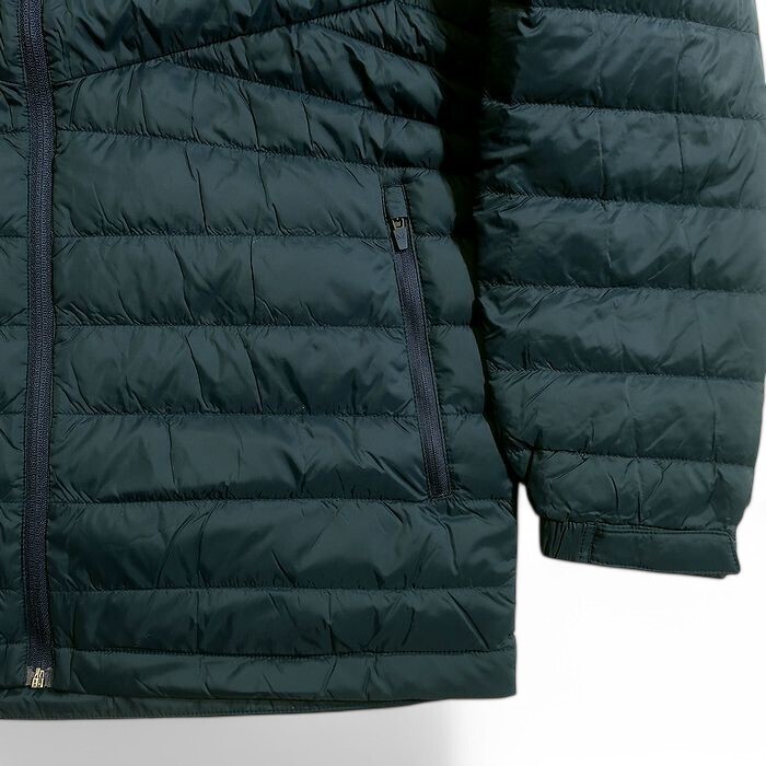 MILLET ミレー 新品 超軽量 ダックダウン使用 ライトダウン ジャケット アウトドアウェア ブルゾン D403M6 紺 105/XL ▲050▼50220k08_画像3