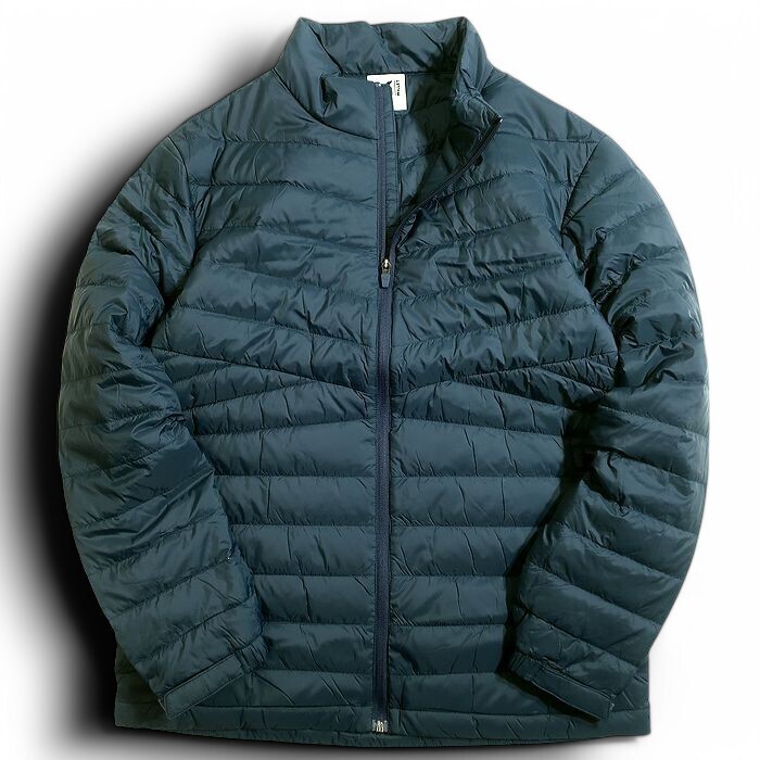 MILLET ミレー 新品 超軽量 ダックダウン使用 ライトダウン ジャケット アウトドアウェア ブルゾン D403M6 紺 105/XL ▲050▼50220k08_画像6