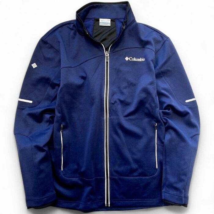 Columbia Sportswear コロンビア スポーツウェア 新品 ジャージー ジャケット パンツ セットアップ YMG301+801 紺 110/XXL▲031▼30725t01_画像2