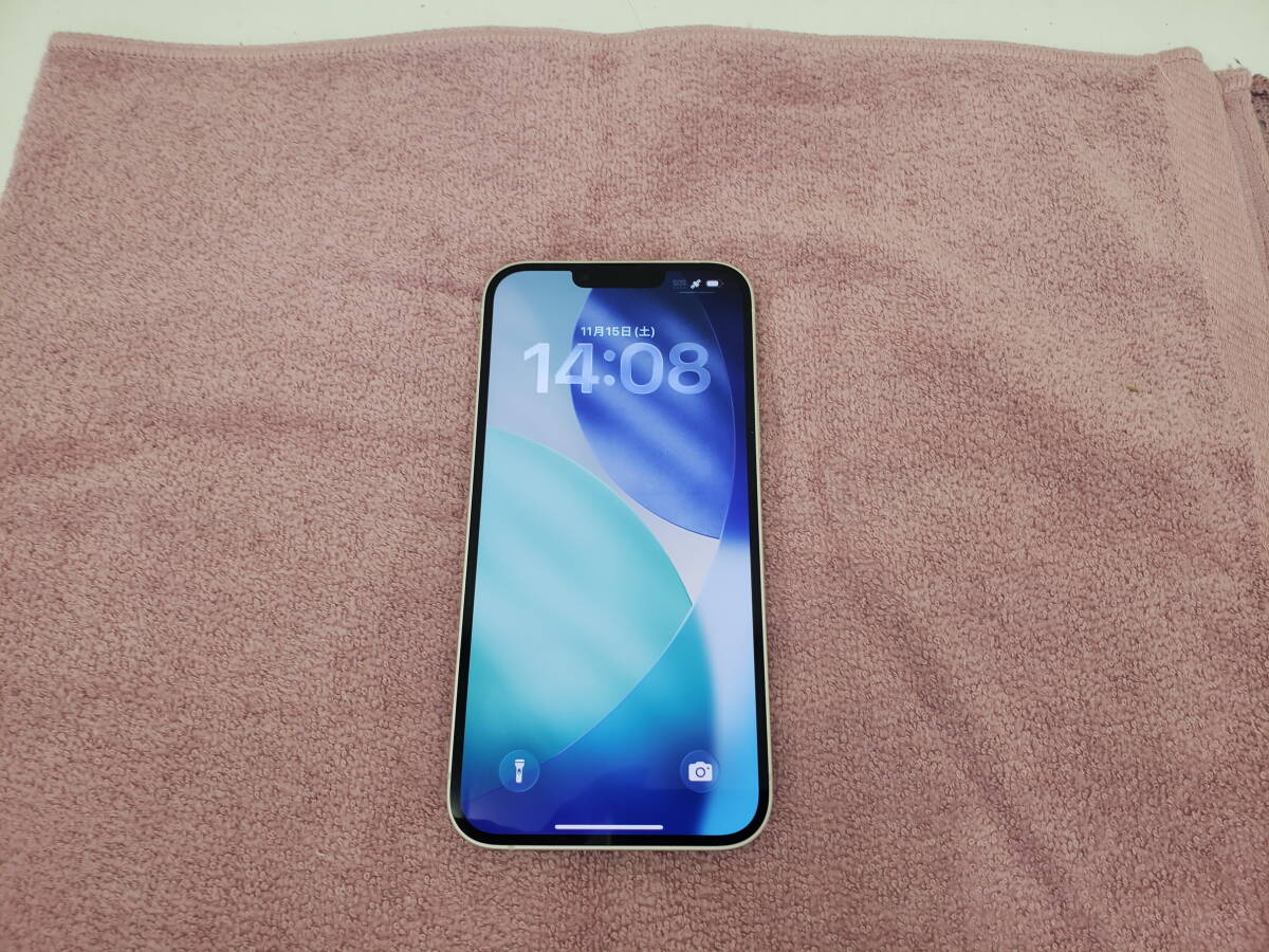 iPhone 14 Plus　SIMロックなし　バッテリー85％　初期化済　本体のみ　美品　_画像1