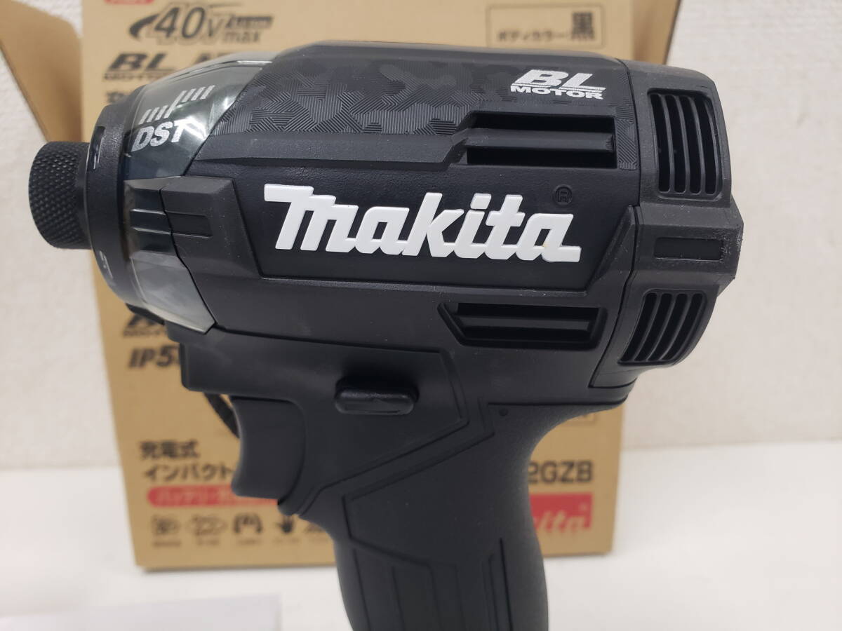 マキタ　TD002GZB　【新品未使用】　インパクトドライバー本体のみ　色：黒　40Ｖmax　激安１円スタート_画像3