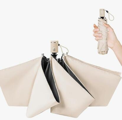 日傘 おりたたみ傘 【310T高密度生地 uv カット100遮光 超軽量 強化耐風骨】晴雨兼用 サマーシールド UVカット_画像4