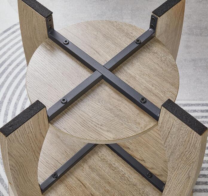 丸テーブル 幅50×奥行50×高さ55cm リビングサイドテーブル 商品の寸法50奥行き x 50幅 x 55高さ cm_画像5