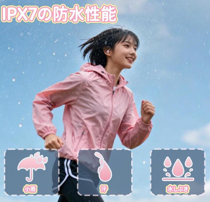 イヤホン bluetooth 耳掛け式ワイヤレスbluetooth 5.3 ブルートゥースHi-Fi音質 LEDディスプレイ_画像4