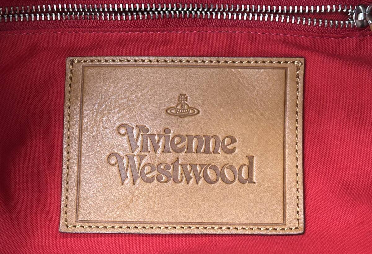 長「22091」Vivienne Westwood ヴィヴィアンウエストウッド マニフェスト リュック バックパック 総柄_画像7