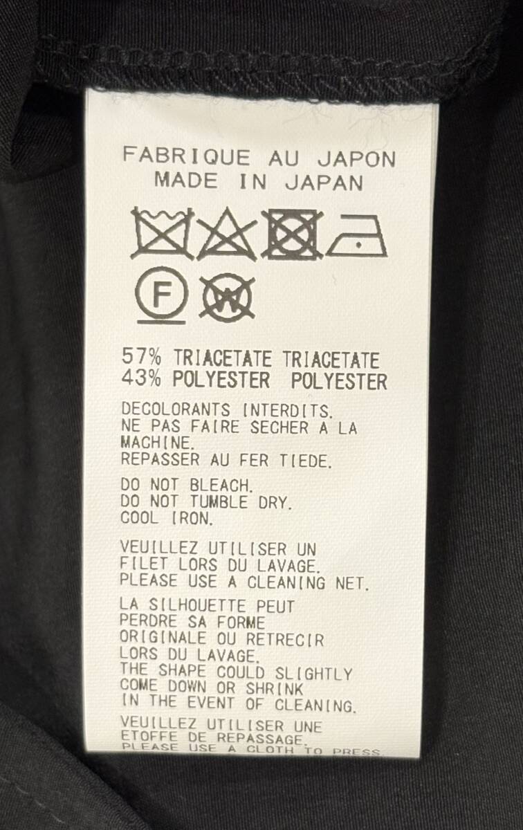 G「30687」Yohji Yamamoto POUR HOMME ヨウジヤマモト プールオム HG-D01-500 サイズ1 ブラック_画像5