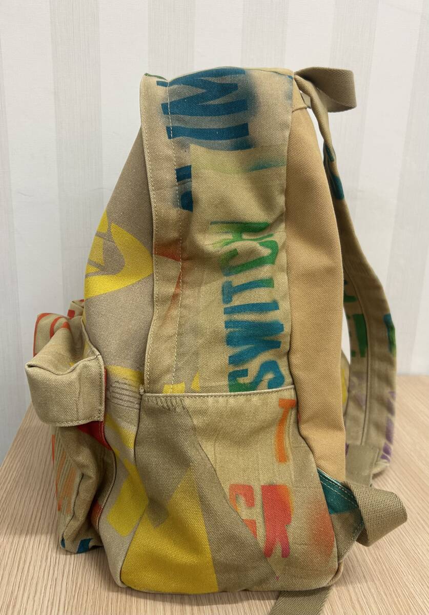 長「22091」Vivienne Westwood ヴィヴィアンウエストウッド マニフェスト リュック バックパック 総柄_画像3