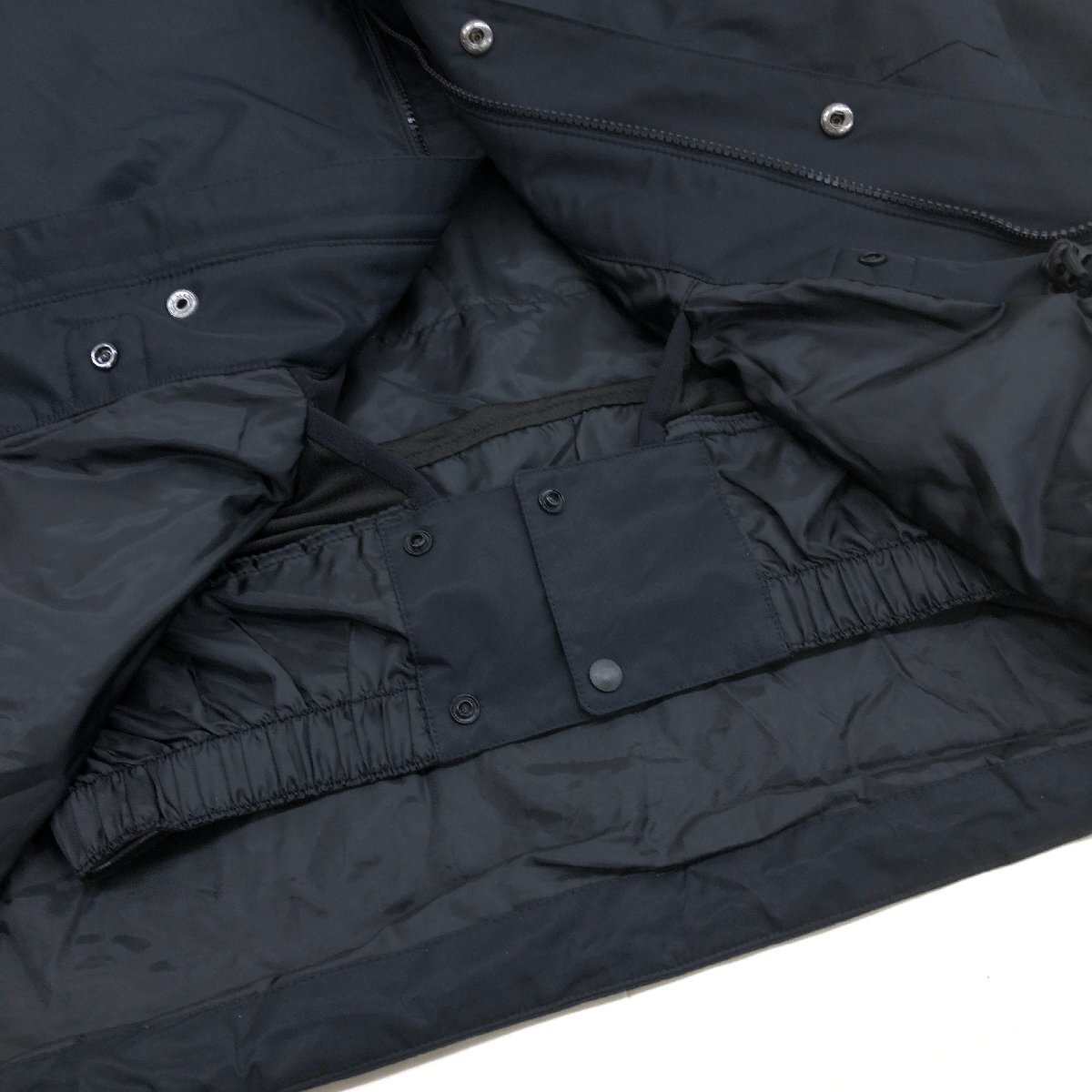 ◆OAKLEY オークリー 定価20,900円 Range Rc Jacket スノージャケット M 黒 ブラック スノボー スキー ウィンタースポーツ 耐久撥水 速乾_画像9