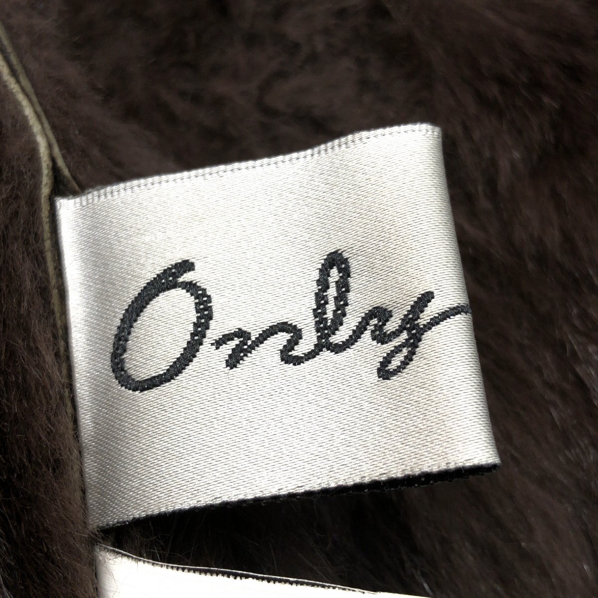 ◆Only you MILANO ラクーンファー付き 裏ファー 羊革 ラムレザー ロングコート M-L レザーコート 毛皮 ムートン y2k archive グランジ_画像3