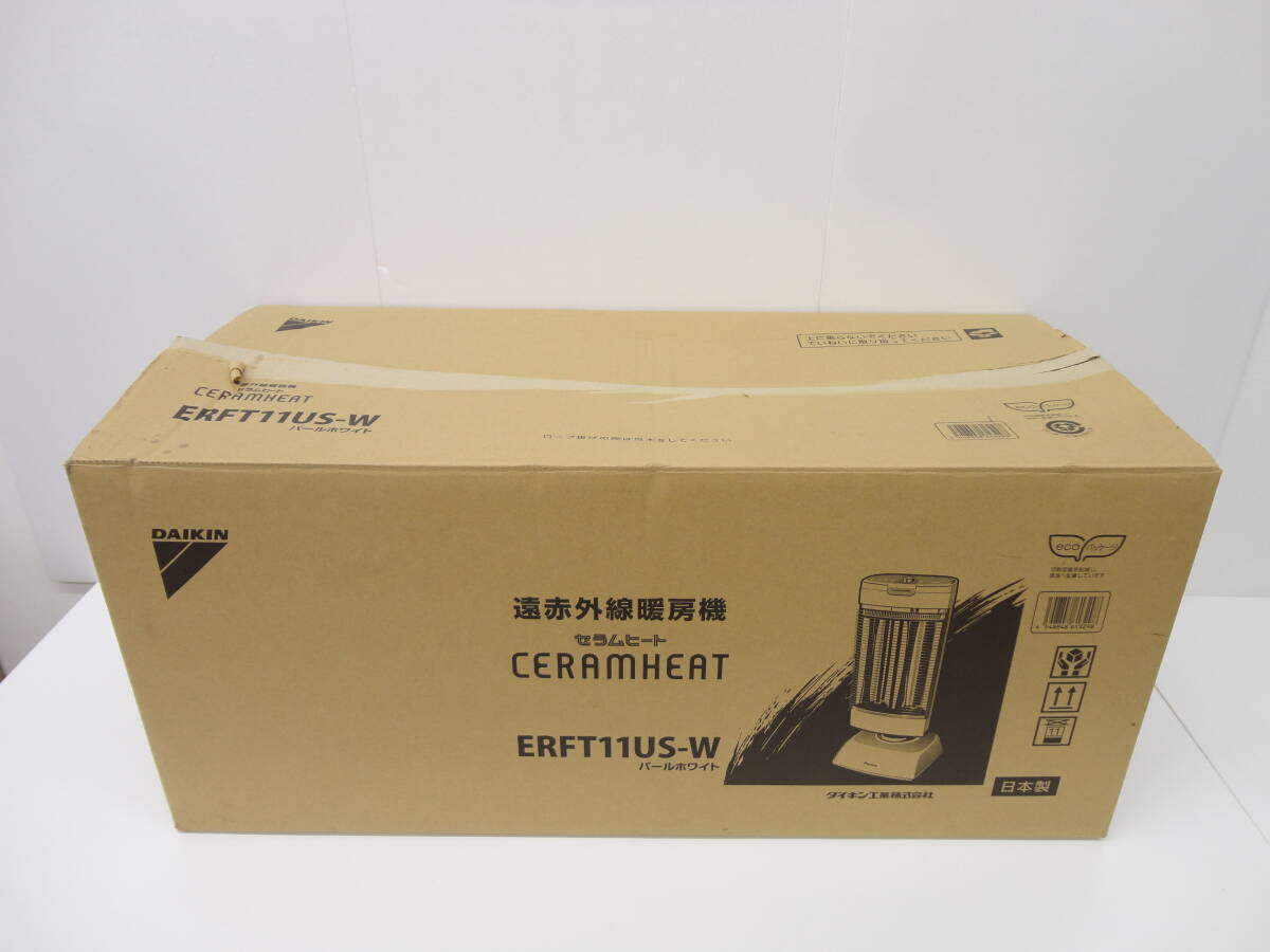 3113 бытовая техника праздник DAIKIN Daikin ERFT 11US-W рабочее состояние подтверждено Sera m нагрев дальняя инфракрасная область обогреватель электрический плита ширина направление использование колеблющийся функция 2017 год производства 