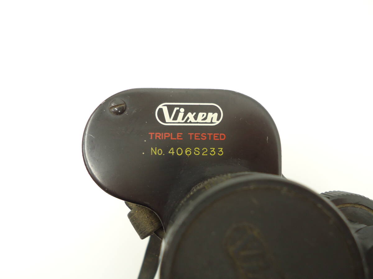 雑貨祭 双眼鏡 Vixen TRIPLE TESTED No.406S233 16×50 FIELD 3.5° 6IM AT 1000M カビあり_画像10