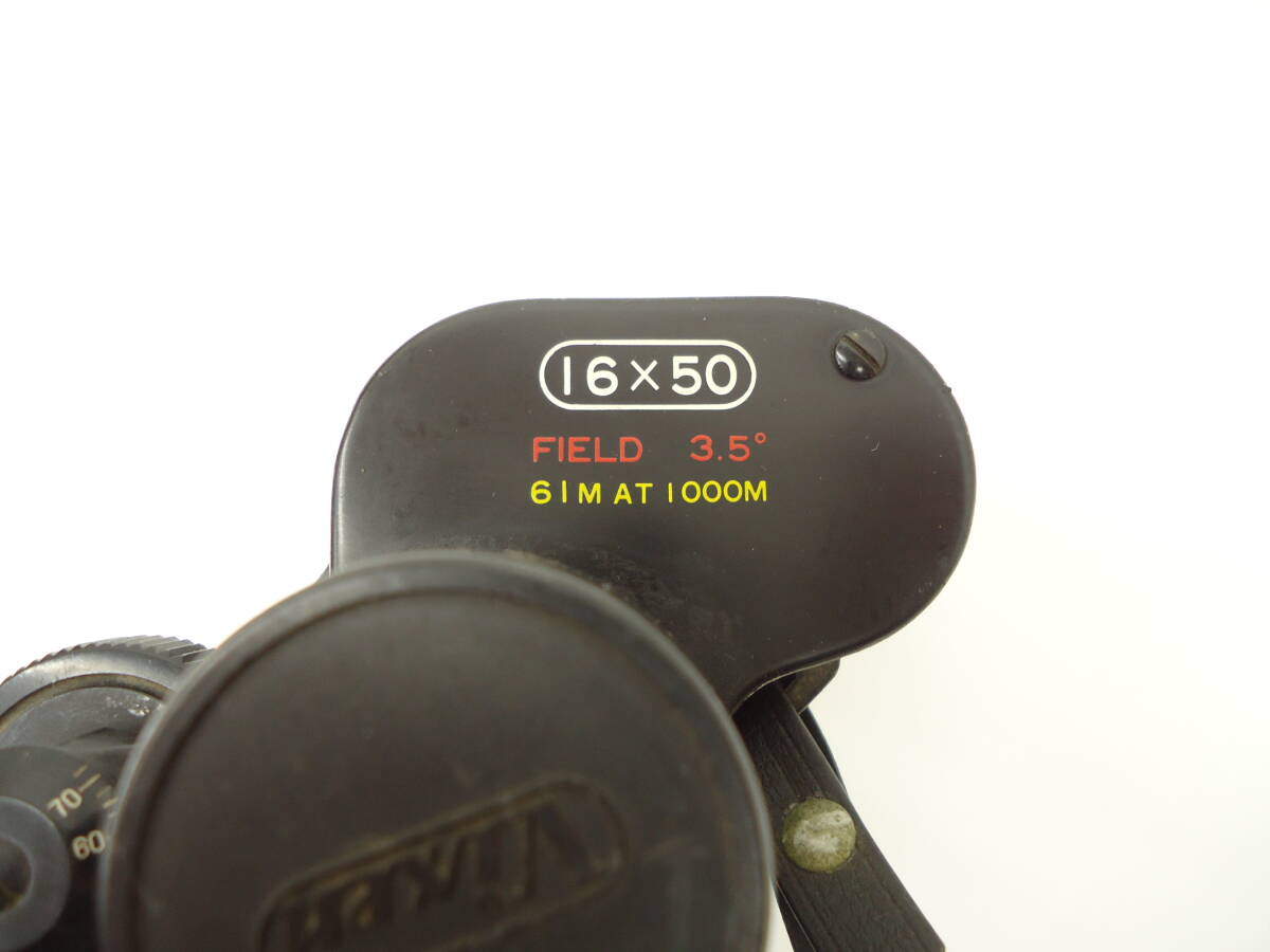 雑貨祭 双眼鏡 Vixen TRIPLE TESTED No.406S233 16×50 FIELD 3.5° 6IM AT 1000M カビあり_画像9
