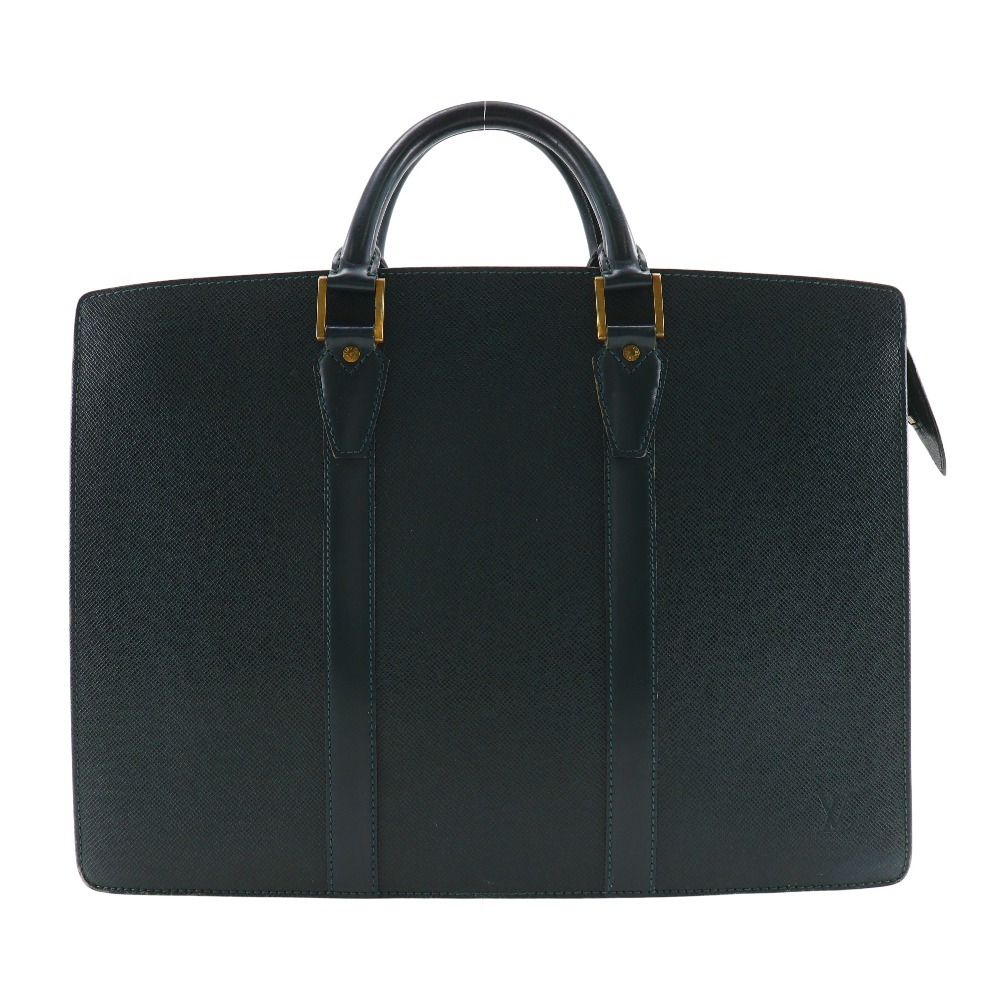 LOUIS VUITTON ルイ・ヴィトン ポルト ドキュマン・ロザン M30054 VI0919 ビジネスバッグ タイガ エピセア 深緑 メンズ【I201525065】中古_画像1