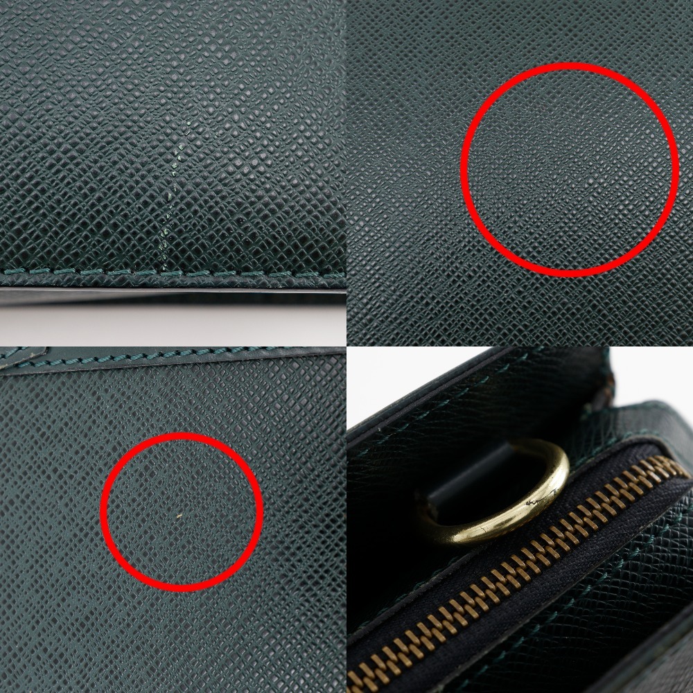 LOUIS VUITTON ルイ・ヴィトン ポルト ドキュマン・ロザン M30054 VI0919 ビジネスバッグ タイガ エピセア 深緑 メンズ【I201525065】中古_画像10