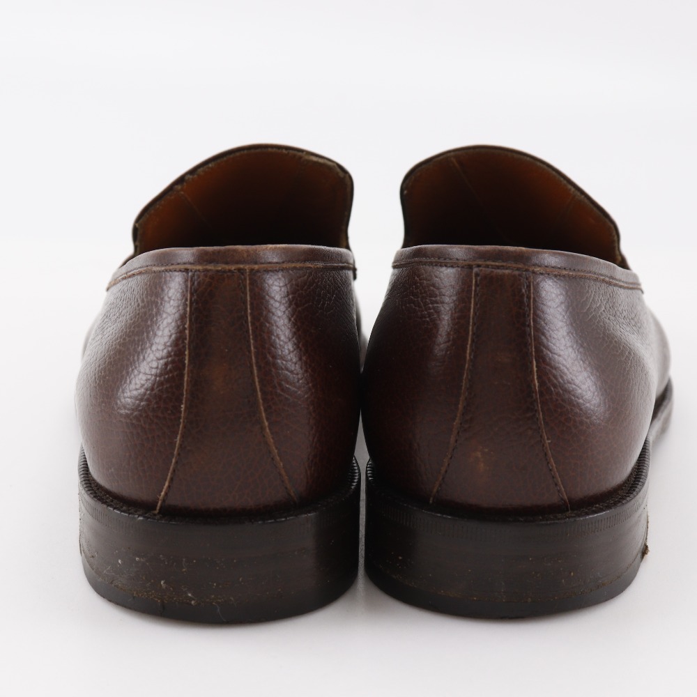 Salvatore Ferragamo Salvatore Ferragamo gun chi-ni Loafer кожа чай мужской [I201525076] б/у 