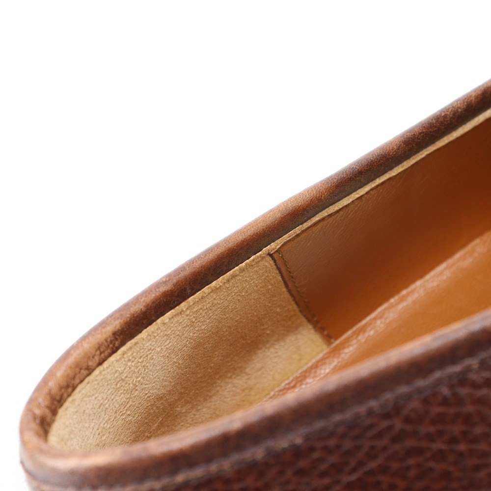 Salvatore Ferragamo Salvatore Ferragamo gun chi-ni Loafer кожа чай мужской [I201525076] б/у 