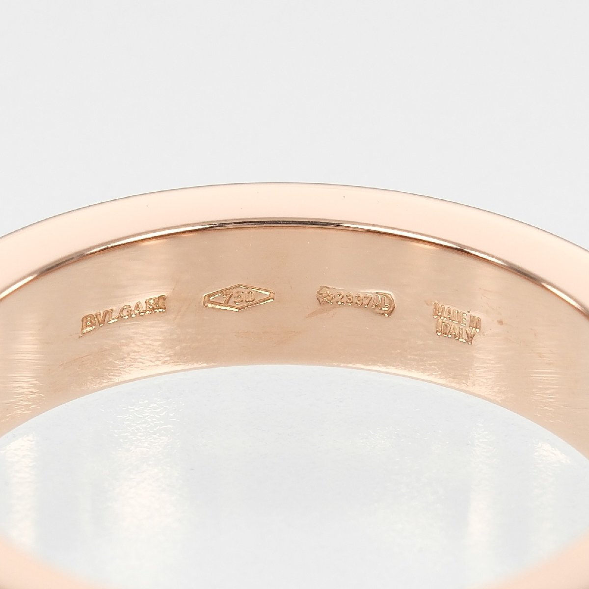  BVLGARY кольцо Be Zero One Esse n автомобиль ru10.5 номер кольцо K18PG розовое золото бриллиант примерно 6.6g BVLGARI[I192625049] б/у 