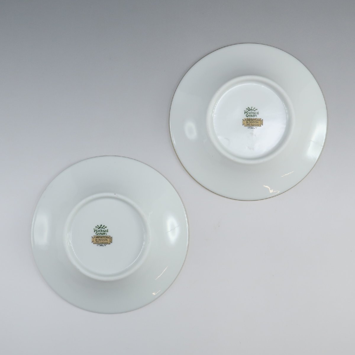 リチャードジノリ プリンセスローズ 食器 チョコレート カップ＆ソーサー×2 Richard Ginori【S202825291】中古_画像8