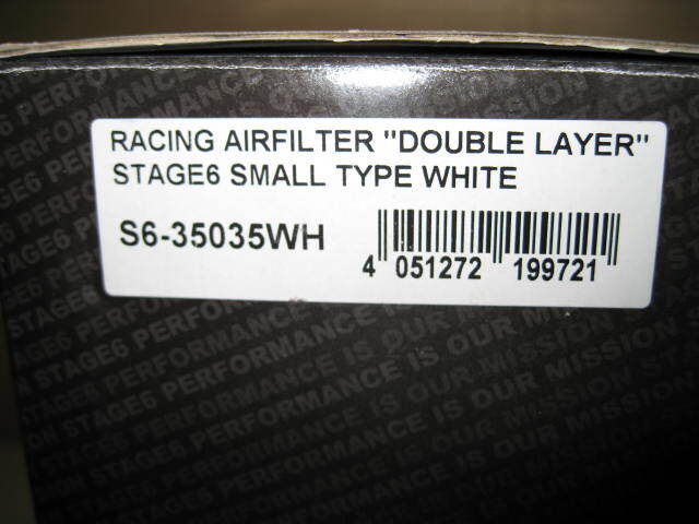 Stage6レーシングフィルター28～55mm 白_画像2